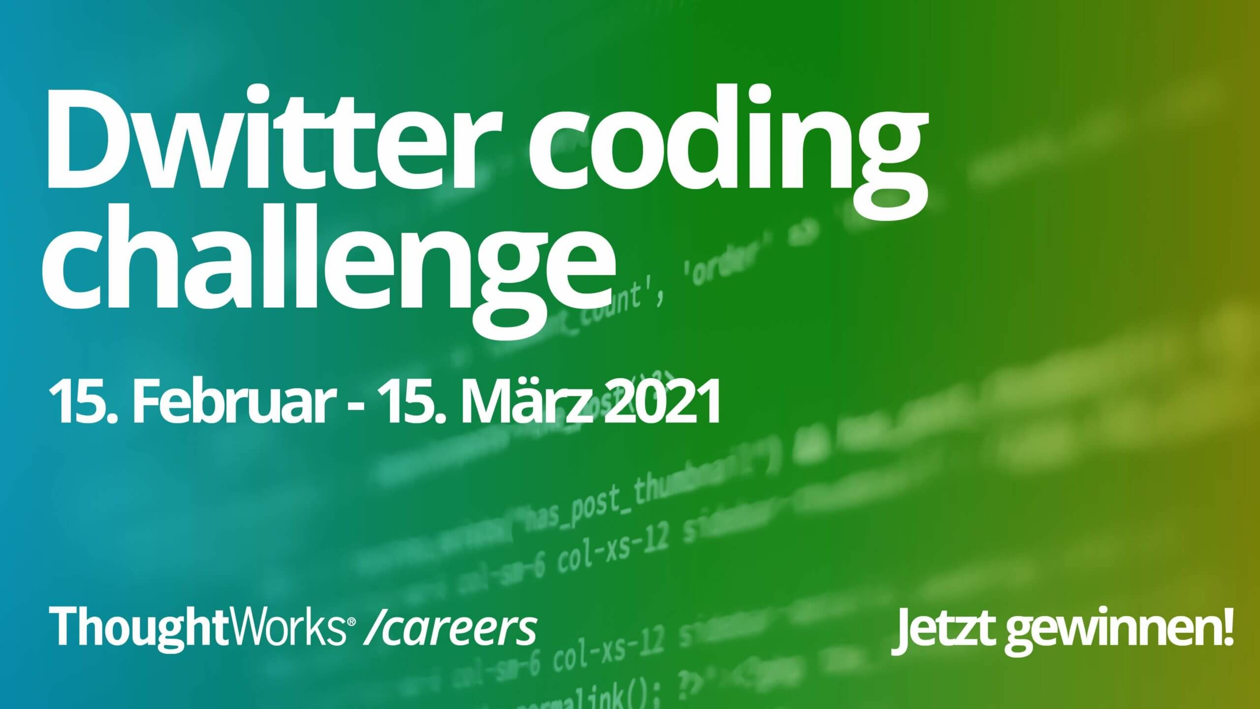 Dwitter Coding Challenge by ThoughtWorks